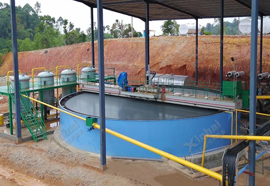 鐵尾礦濃縮機結(jié)構(gòu)圖